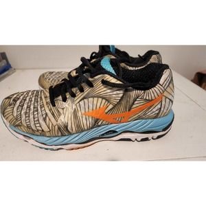 Mizuno Wave Paradox Women’s Size 7.5 Running Athletic Shoes Grey Blue
